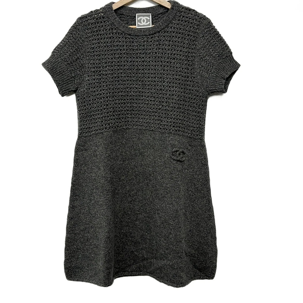 Chanel Dark Gray Women's Dress #338918C73B